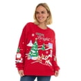 thumbnail image 2 of Women's Character Winter Scene Sweatshirt, 2 of 10