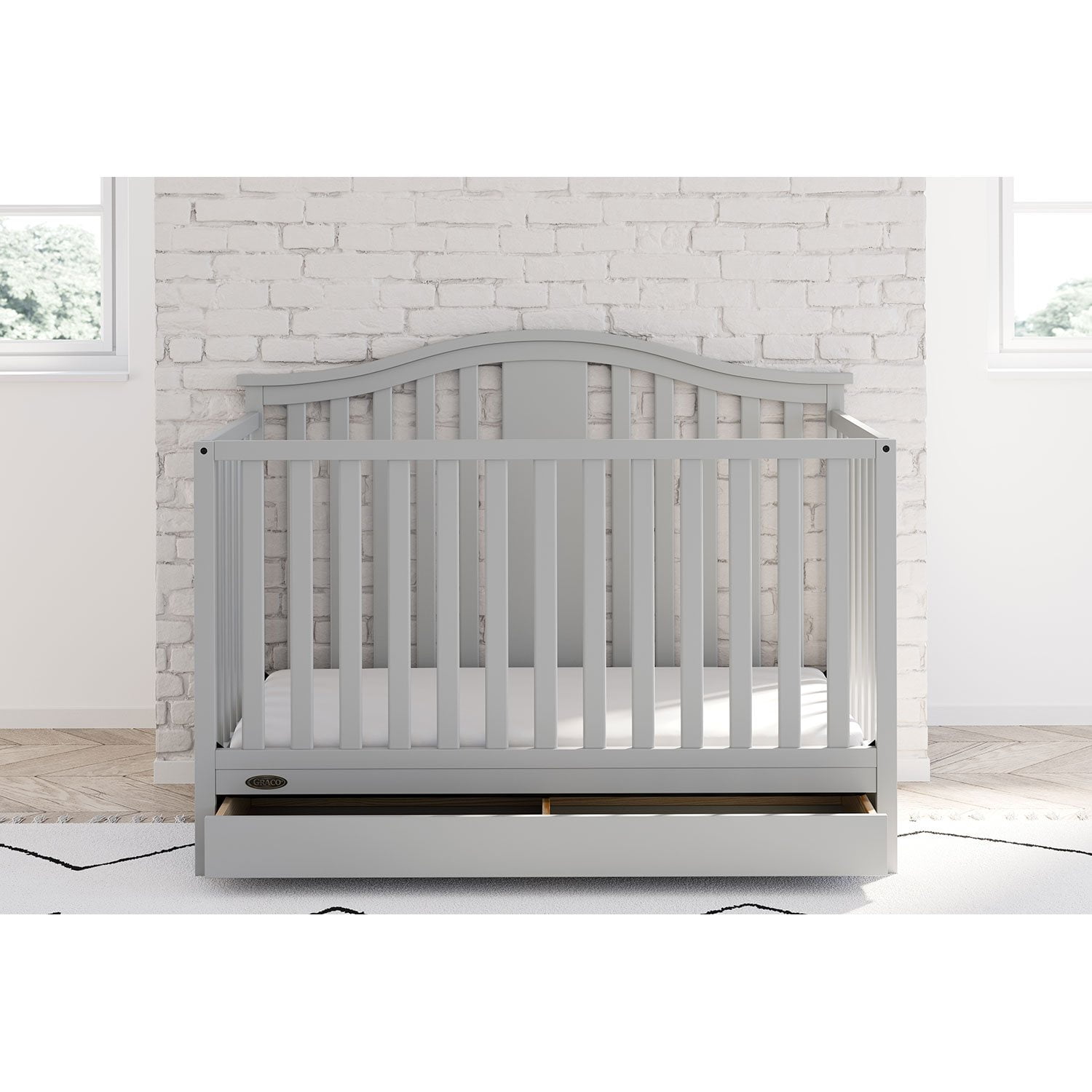 Graco Solano 4-in-1 Convertible Crib with Drawer, Choose Color -  Samsclub.com
