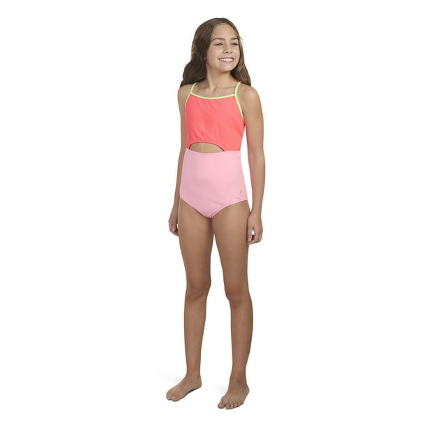 Hurley Girls Ribbed One-Piece Swimsuit - Samsclub.com