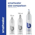 thumbnail image 5 of SmartWater Vapor Distilled Premium Water Bottles, 1 L., 15 pk., 5 of 9