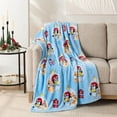 thumbnail image 1 of Adult Licensed Christmas Holiday Silk Touch Throw Blankets, 60" x 70", 1 of 5
