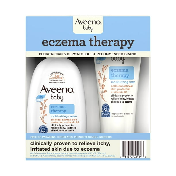Aveeno Baby Eczema Therapy Moisturizing Cream, oz