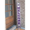 thumbnail image 5 of Logo Brands Weber State Wildcats 5ft. Porch Greeter Sign, 5 of 5