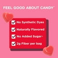 thumbnail image 5 of SmartSweets Strawberry Flavored Mini Hearts Candy, 0.67 oz., 24 ct., 5 of 6