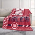 thumbnail image 2 of Logo Brands Joplin High School 60"x70" Super Plush Blanket, 2 of 7