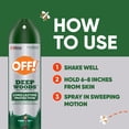 thumbnail image 9 of OFF! Deep Woods Insect Repellent, 9 oz, Pack of 3, 9 of 10