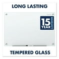 thumbnail image 5 of Quartet - Infinity Magnetic Glass Marker Board, 72 x 48 -  White, 5 of 12