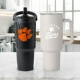 thumbnail image 2 of Logo Brands Clemson Tigers Stainless Steel Tumbler Set, 2 of 7