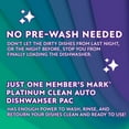 thumbnail image 4 of Member's Mark Platinum Clean Automatic Dishwasher Pacs, Fresh Clean, 105 ct., 4 of 7
