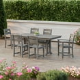 thumbnail image 1 of POLYWOOD Gulf Shores Farmhouse Trestle Dining Set, 7pc, 1 of 11