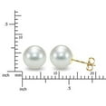 thumbnail image 3 of Akoya Pearl Stud Earrings in 18K Yellow Gold, 3 of 4