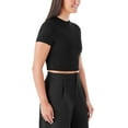 thumbnail image 2 of Member's Mark Women's Buttery Soft Cropped T-Shirt, 2 of 6