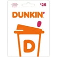 thumbnail image 1 of Dunkin' Donuts  $25 Gift Card, 1 of 1