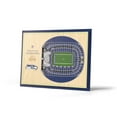 thumbnail image 1 of YouTheFan NFL 17" x 13" 5-Layer Stadium View 3D Wall Art, 1 of 5