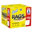 thumbnail image 1 of Scott Rags In a Box, White, All Purpose 350 Sheets/Box, 1 of 7