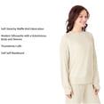thumbnail image 7 of Member's Mark Women's Waffle Crewneck, 7 of 7