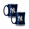 thumbnail image 1 of Logo Brands New York Yankees 14oz Relief Mug Set, 1 of 4