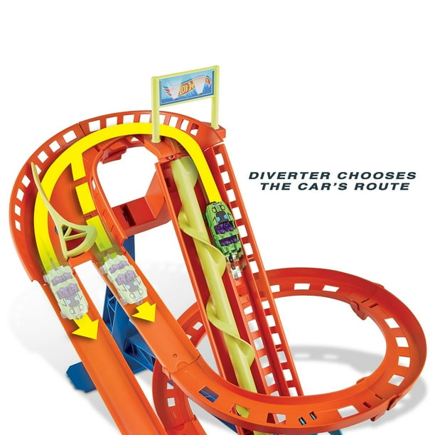 Hot Wheels Roller Coaster Rally Playset