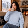 thumbnail image 6 of State of Mine Women's Apres Ski Mock Neck Sweatshirt, 6 of 7