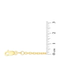 thumbnail image 3 of Diamond Cut Cable Link Chain Solid in 14K Gold, 3 of 4