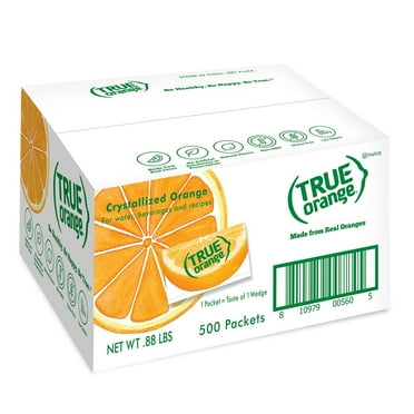 TRUE orange Flavor Packets, 500 ct.