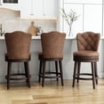 thumbnail image 5 of HH2Home Edenwood Wood Counter Height or Bar Height Swivel Stool, 5 of 10