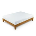 thumbnail image 3 of Zinus Night Therapy Rustic Oak Deluxe Solid Wood Platform Bed, Assorted Sizes, 3 of 6
