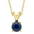 thumbnail image 1 of 4.5mm Round Tanzanite Pendant in 14K Gold, 1 of 3