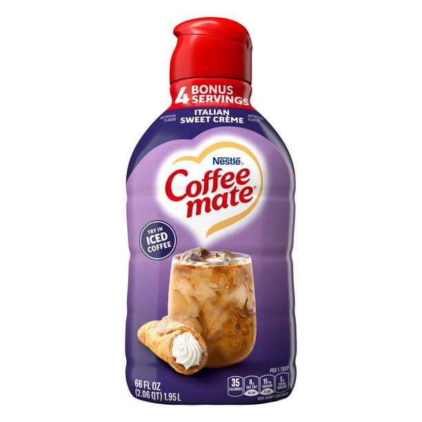 Nestle Coffee Mate Italian Sweet Creme Liquid Coffee Creamer, 66