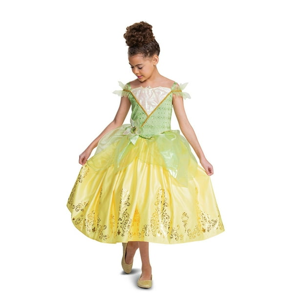Disney Tiana Kids Prestige Gown Costume