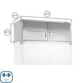 thumbnail image 2 of Seville Classics UltraHD Stacking Top Cabinet, 48” W x 24” D x 18.5” H, 2 of 17
