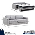 thumbnail image 8 of Stearns & Foster Burnell Queen Sofa Bed with 6" Mattress, 8 of 10