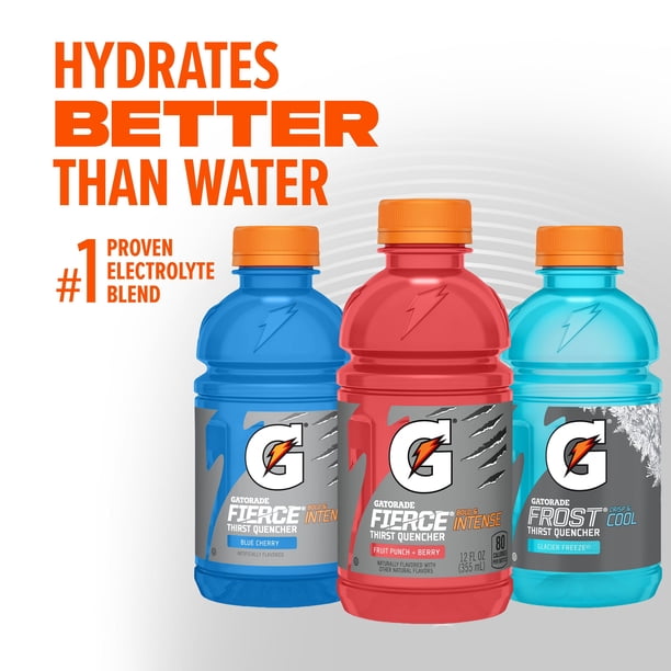 大粒ブルーソーダライトバラエティセット24個 Gatorade Turf Electrolyte Beverage Variety pack, 12 fl. oz., 24 pk