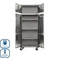 thumbnail image 6 of Seville Classics UltraHD 12-Piece Steel Garage Cabinet Storage Set with Rolling Workbench, 18 Feet Wide, 6 of 18