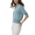 thumbnail image 2 of Frye Women's Short Sleeve Sweater, 2 of 8