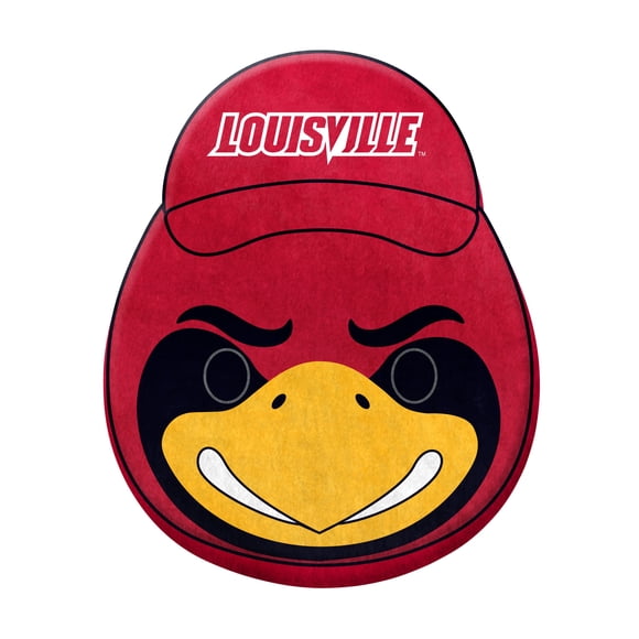 Logo Brands Louisville Cardinals Puff Pillow