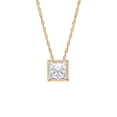 thumbnail image 1 of Lab Created Diamond Pendant in 14K Gold, 1 of 6