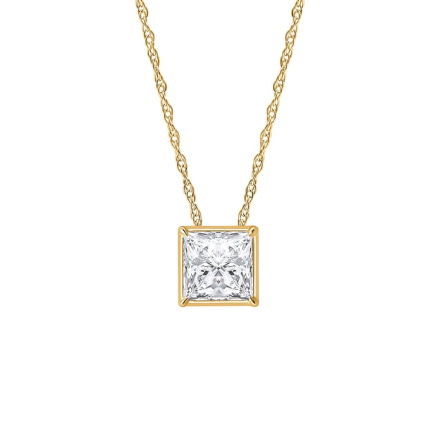 Lab Created Diamond Pendant in 14K Gold
