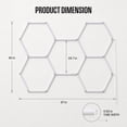 thumbnail image 15 of Westinghouse Color-Changing LED Hex Light Kit with Remote Control, 15 of 16