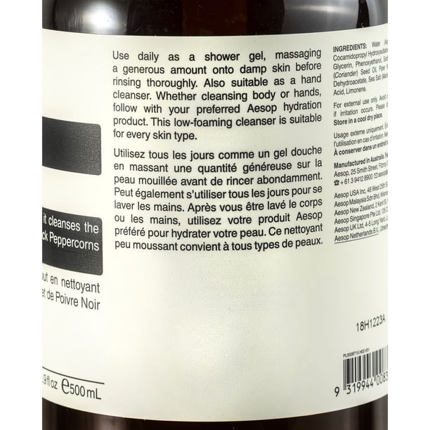 Aesop Body Cleanser, Choose Type, 16.9 fl. oz. - Samsclub.com