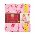 thumbnail image 10 of DreamMark Women's 2-Piece Holiday Notch Collar Pajama Set, 10 of 12