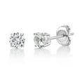 thumbnail image 4 of Lab Created White Sapphire Studs Set in 14K Gold, 4 of 12