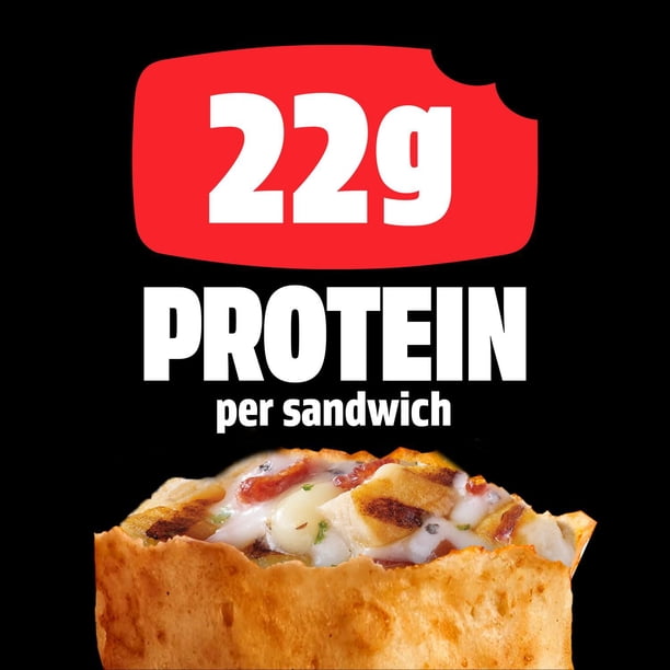 Hot pocket High Protein Chicken Bacon Ranch, Frozen, 6.75 oz., 8