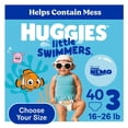 thumbnail image 1 of Huggies Little Swimmers Swim Diapers, Sizes 3-6, 1 of 12