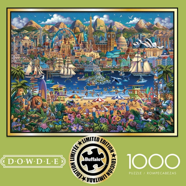 Buffalo Games Interlocking Jigsaw Puzzle, 1000 pc.