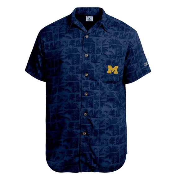 Champion NCAA Michigan Wolverines Hawaiian Shirt