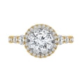 thumbnail image 4 of 1.70 CT.T.W. Round Cut Diamond Ring in 14K Yellow Gold, 4 of 6
