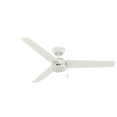 thumbnail image 1 of Hunter 52" Cassius Outdoor Ceiling Fan With Pull Chain, Choose Color, 1 of 14