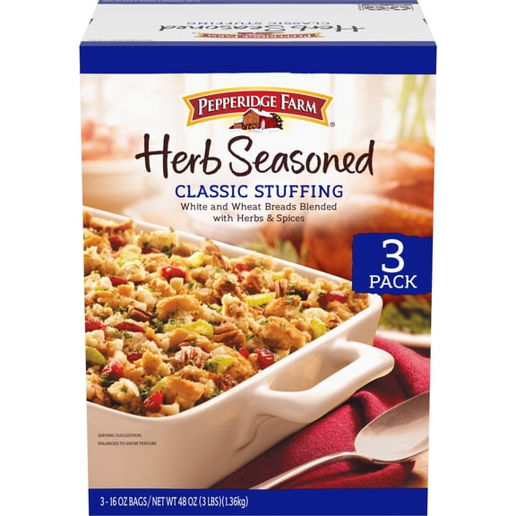 Pepperidge Farm Herb Seasoned Stuffing, 16 oz., 3 pk.