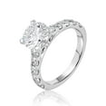 thumbnail image 3 of Lab Created Round Cut Diamond Ring, 3 of 9